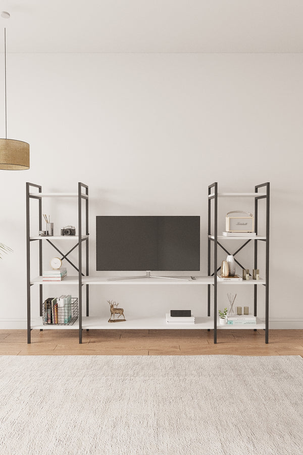 Mobitopya Nilamu Büyük TV Ünitesi (200×135×30 cm)