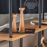 Mobitopya Çevir Kur Bohem Kitaplık (199×71×29 cm)