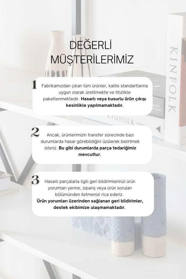 Nilamu 45 cm Metal Aksamlı Kitaplık | Ofis & Ev İçin Dekoratif Organizer Raf Sistemi 45x170x34 Cm Antrasit